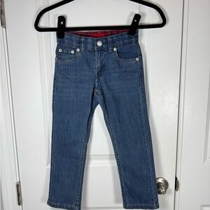 Levi’s 511 Slim Fit Boys Jeans Size 5 Medium Wash Stretch Denim School Casual